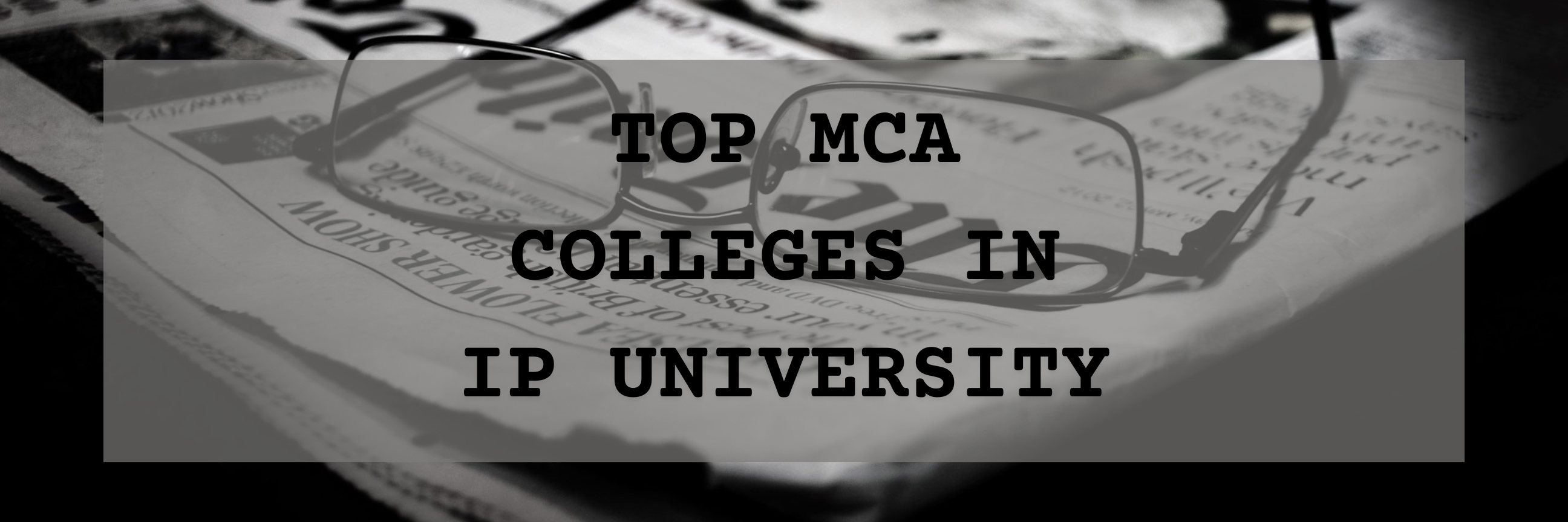 Top IPU MCA colleges